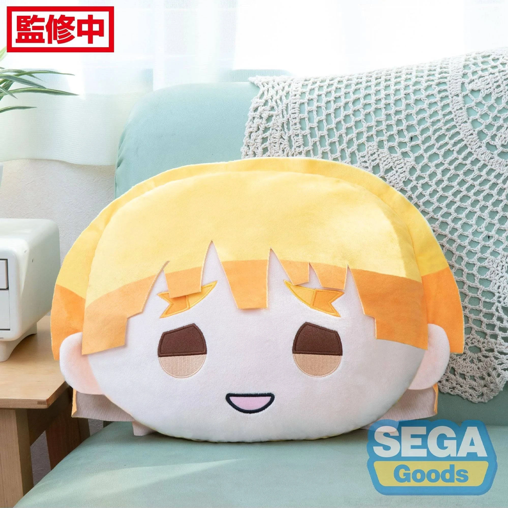 SEGA: Demon Slayer: Kimetsu no Yaiba - Zenitsu Agatsuma PM Interior Cushion