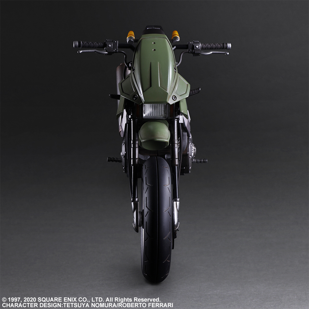 SQUARE ENIX: FINAL FANTASY VII REMAKE PLAY ARTS KAI - Jessie and Motorcycle Action Figure Set