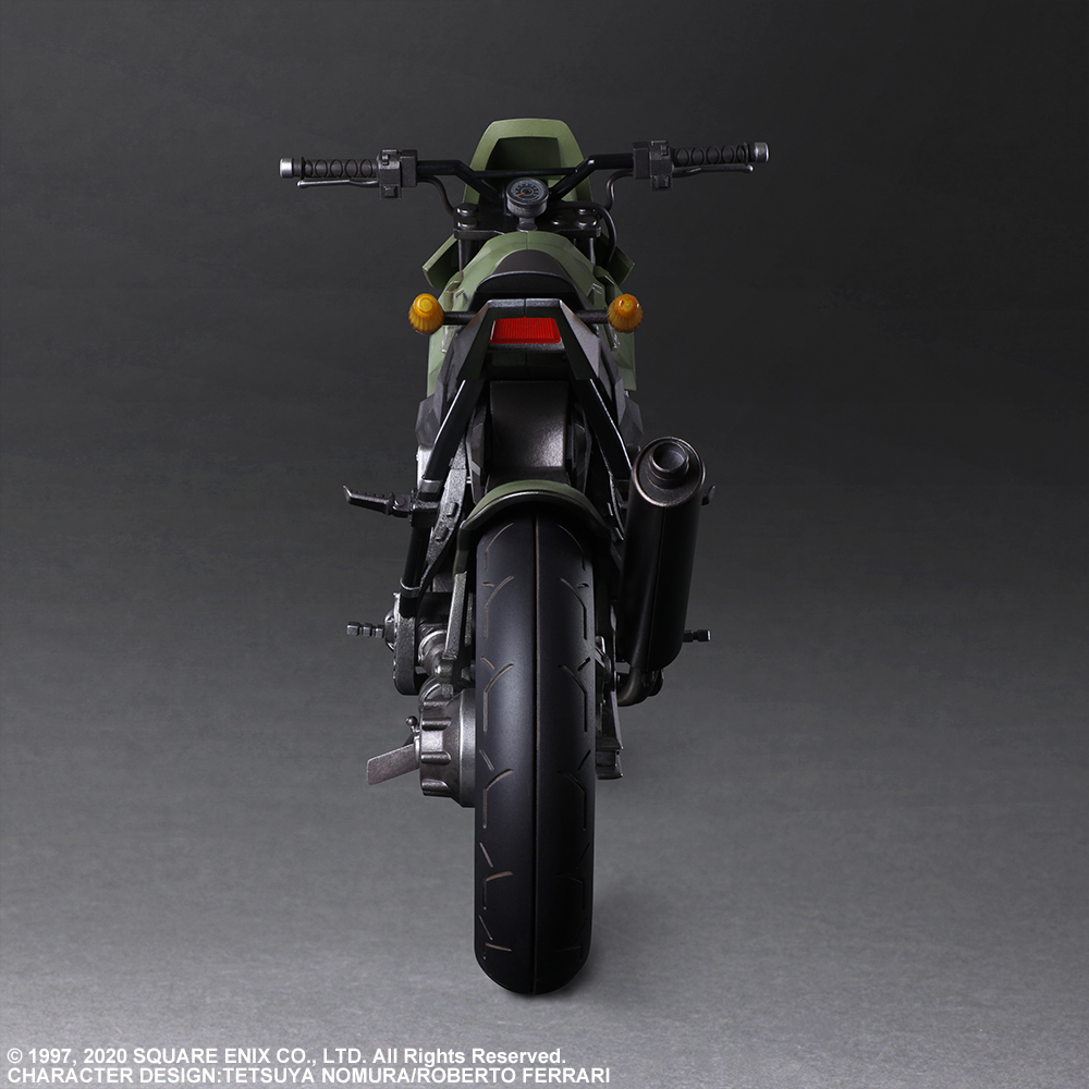 SQUARE ENIX: FINAL FANTASY VII REMAKE PLAY ARTS KAI - Jessie and Motorcycle Action Figure Set