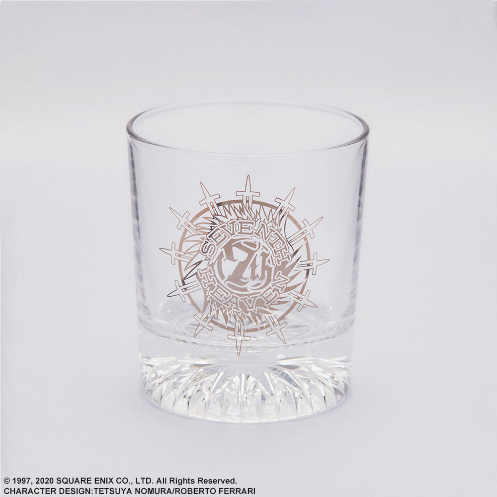 SQUARE ENIX: Final Fantasy VII Remake - Glass & Coaster Set - SEVENTH HEAVEN