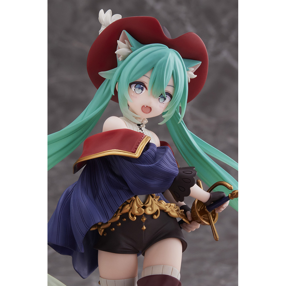 Taito: Vocaloid - Hatsune Miku (Puss in Boots) Wonderland Prize Figure