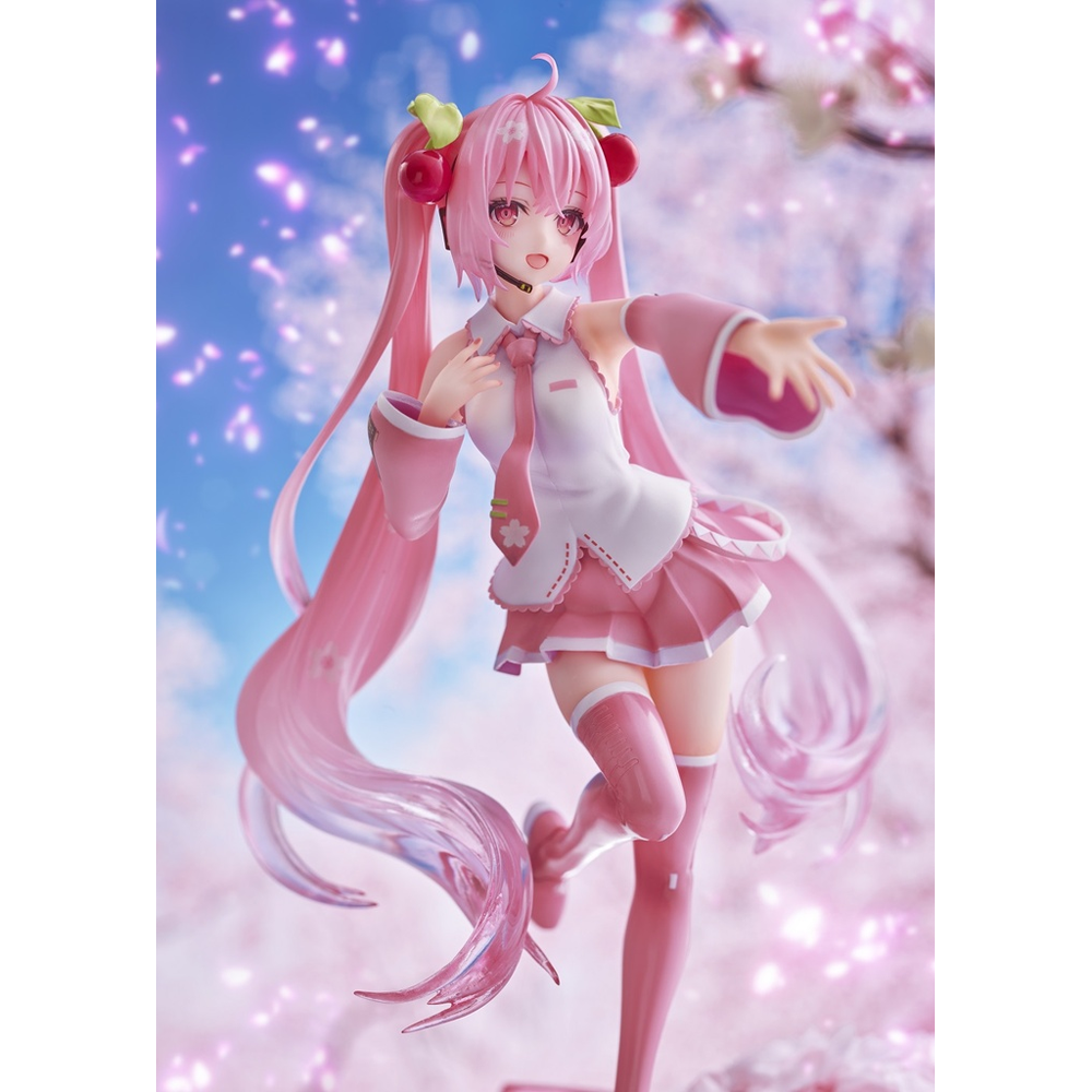 Taito: Vocaloid - Sakura Miku (2nd Season Stage Face Ver.) New Written Lottery Figure