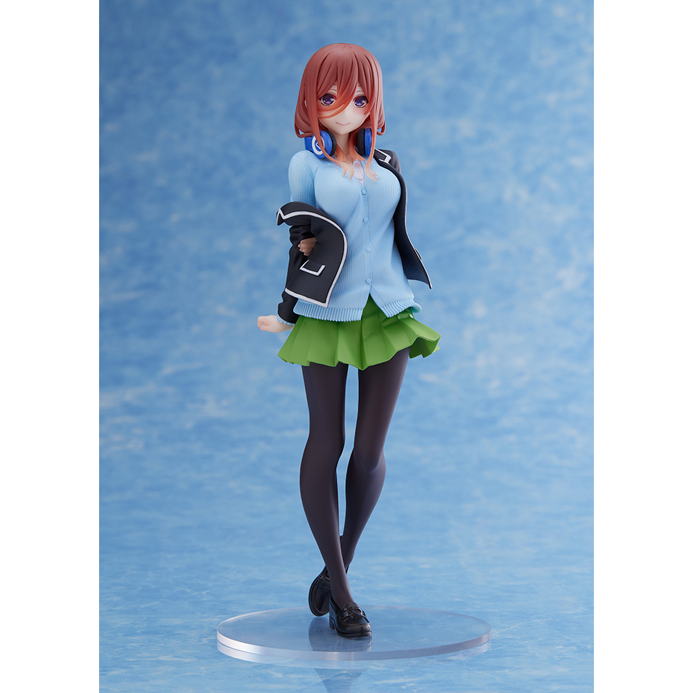 Taito: The Quintessential Quintuplets - Nakano Miku (Uniform Ver.) Renewal Coreful Prize Figure