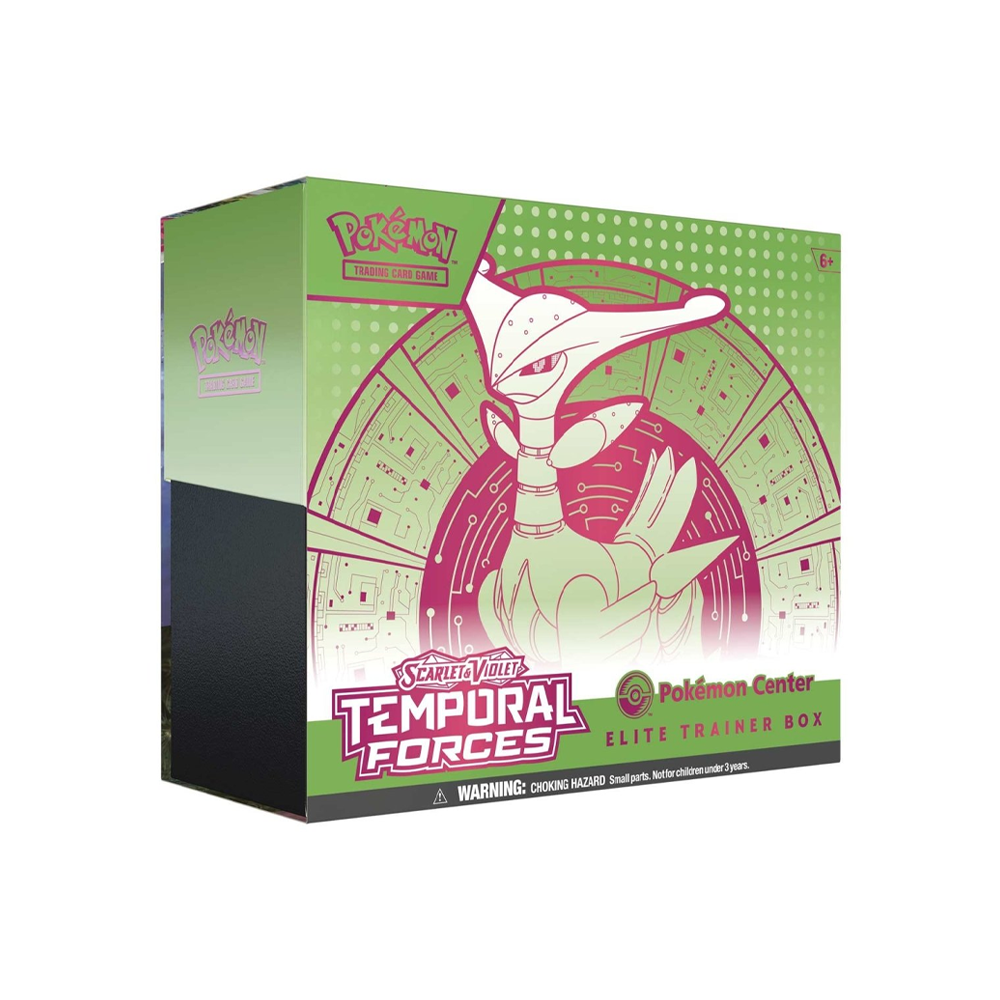 Pokemon Trading Card Game: Scarlet & Violet - Temporal Forces (Iron Leaves) Pokémon Center Elite Trainer Box