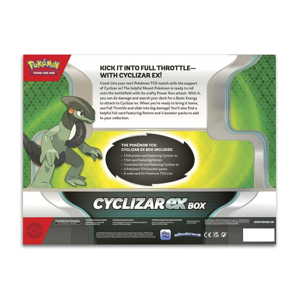 Pokemon Trading Card Game: Cyclizar ex Box