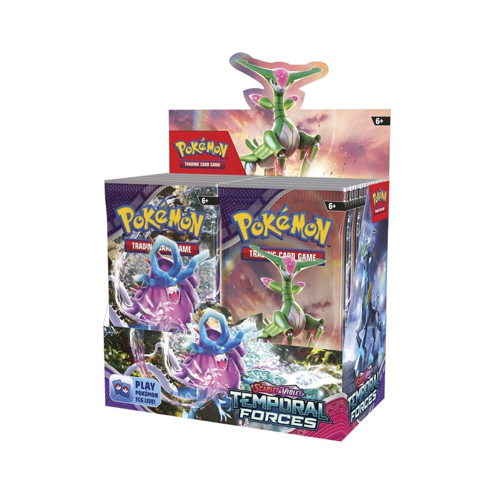 Pokemon Trading Card Game: Scarlet & Violet - Temporal Forces Booster Display Box (36 Packs)