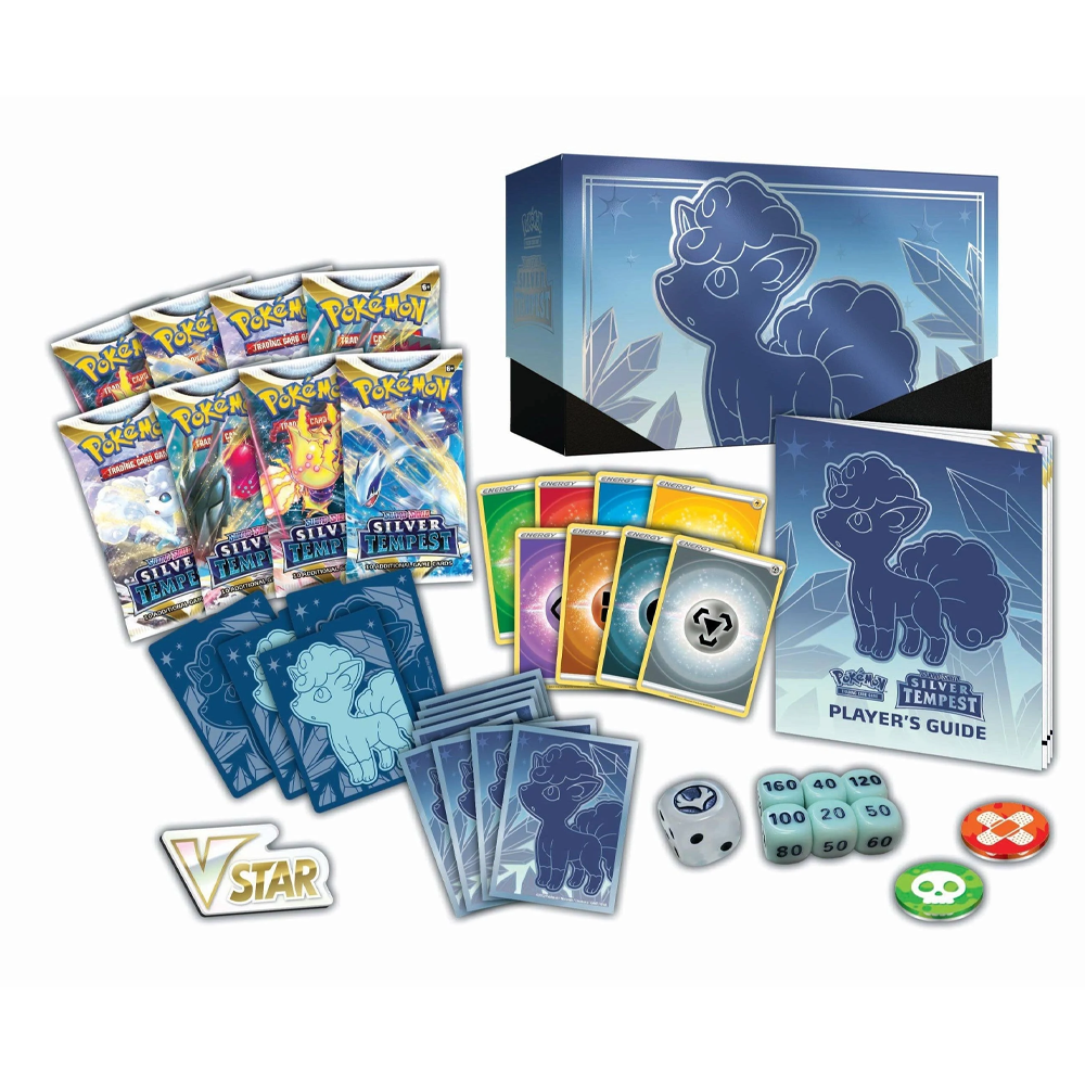 Pokemon Trading Card Game: Silver Tempest Elite Trainer Box