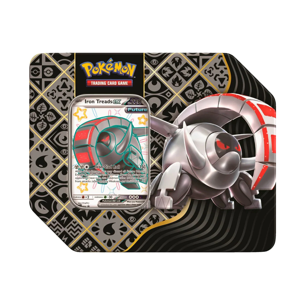 Pokemon Trading Card Game: Paldean Fates Tin (Assortment) Pokemon Trading Card Game: Paldean Fates Tin (Assortment)