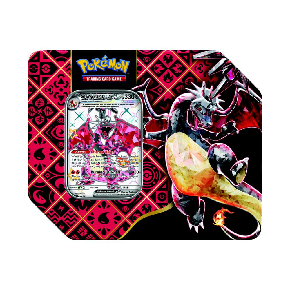 Pokemon Trading Card Game: Paldean Fates Tin (Assortment) Pokemon Trading Card Game: Paldean Fates Tin (Assortment)