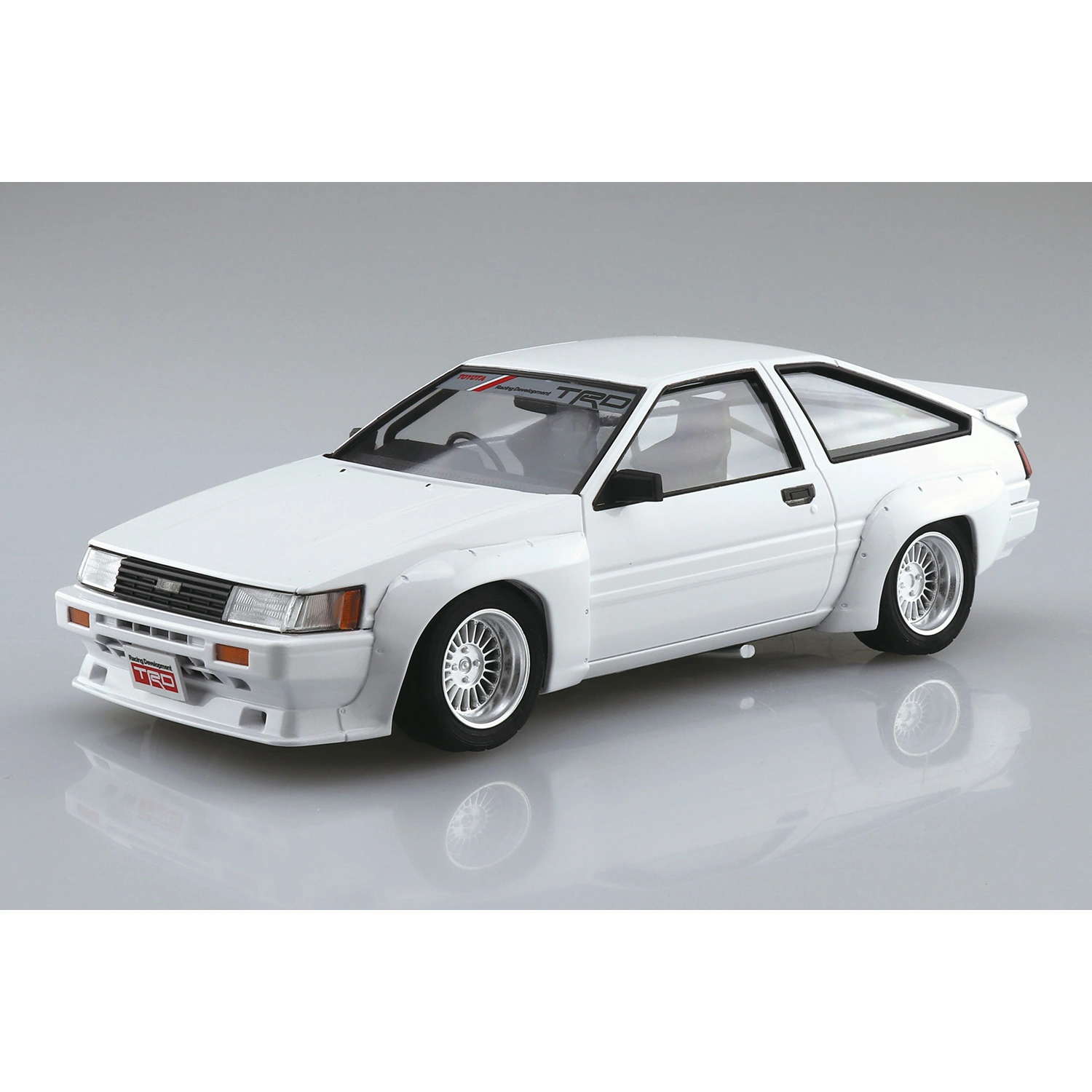 Aoshima: 1/24 TRD AE86 COROLLA LEVIN '83 (TOYOTA) Scale Model Kit #62