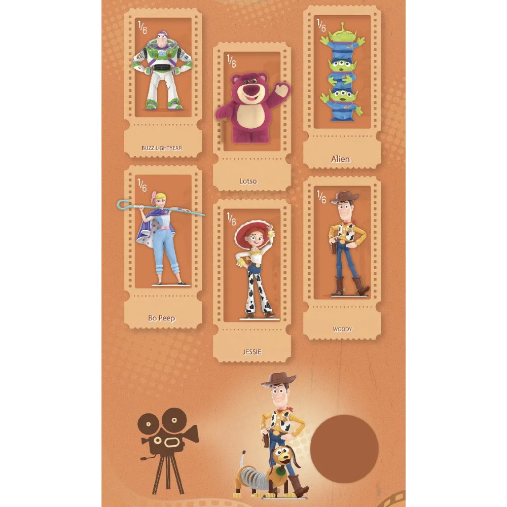 TOPTOY: Disney Toy Story 30th Anniversary Classic Character Series - 1 Blind Box