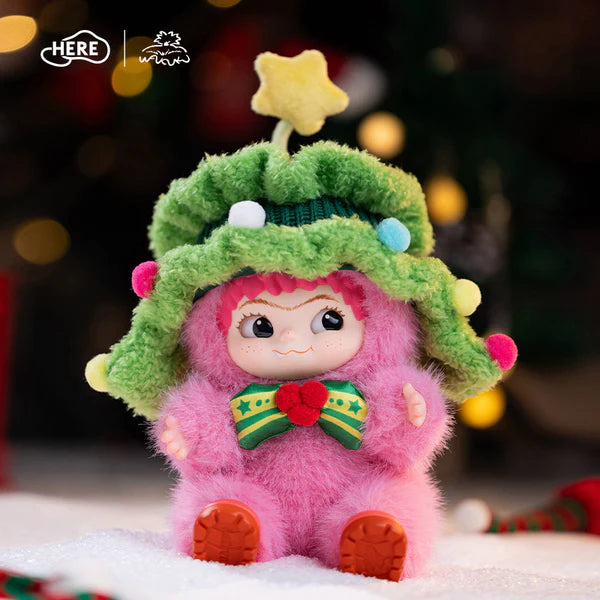 Heretoy: WAKUKU Sant A Cutie in Pink Plush Doll