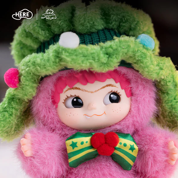 Heretoy: WAKUKU Sant A Cutie in Pink Plush Doll