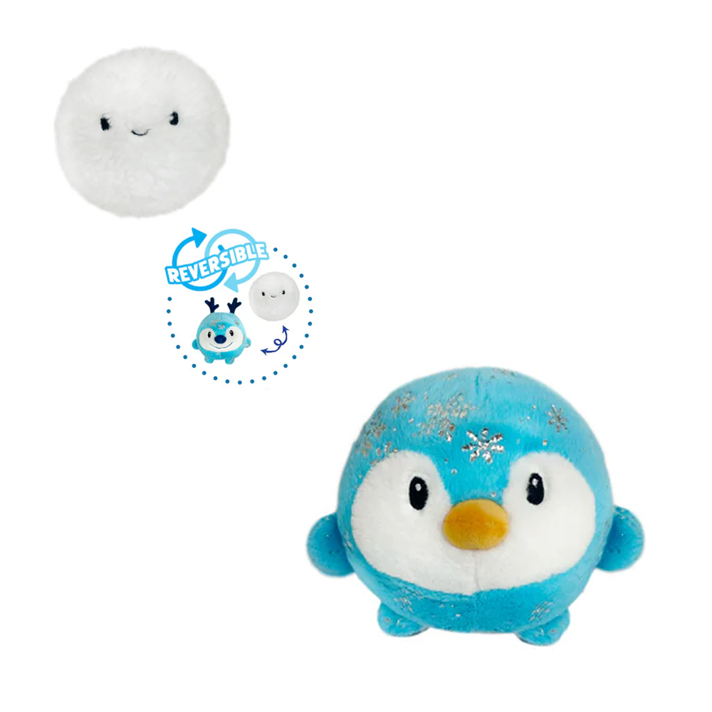 Fiesta: 4-Inch Holiday Reversible Snowball Plush