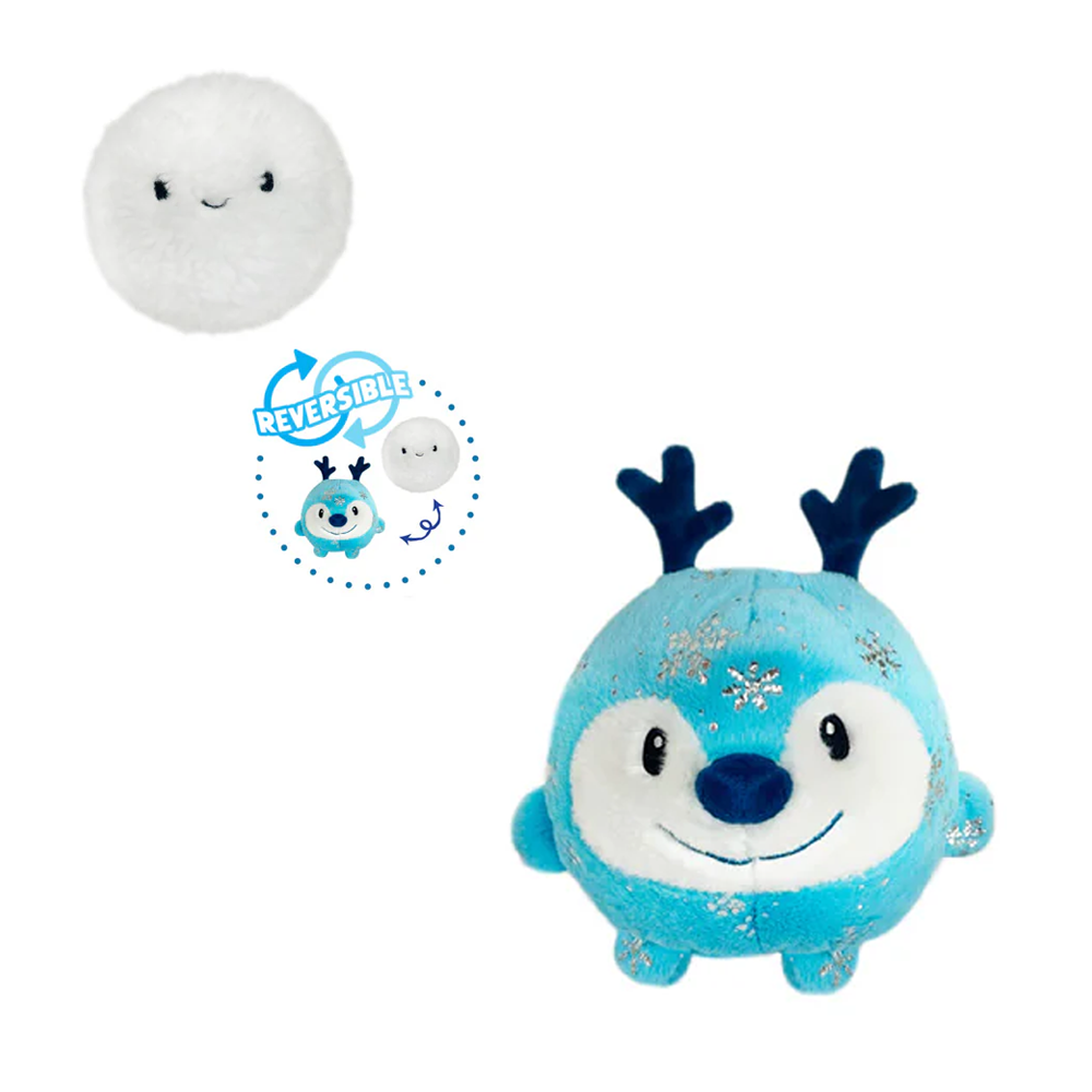 Fiesta: 4-Inch Holiday Reversible Snowball Plush