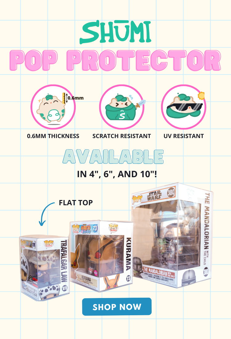 Best Funko POP! Protector. Scratch and UV resistant. Flat top