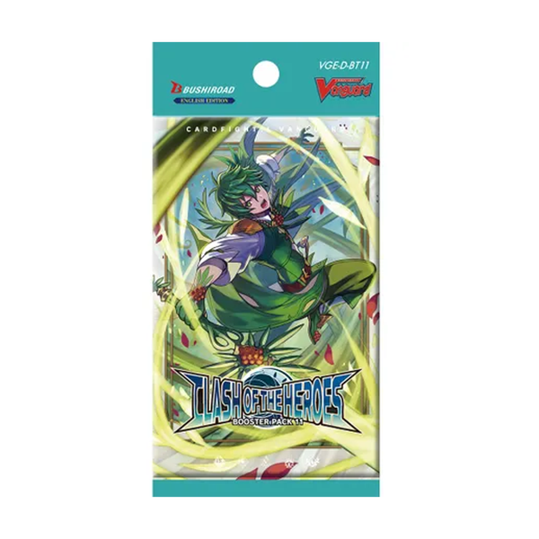Cardfight!! Vanguard: Clash of the Heroes Booster Pack (7 Cards)