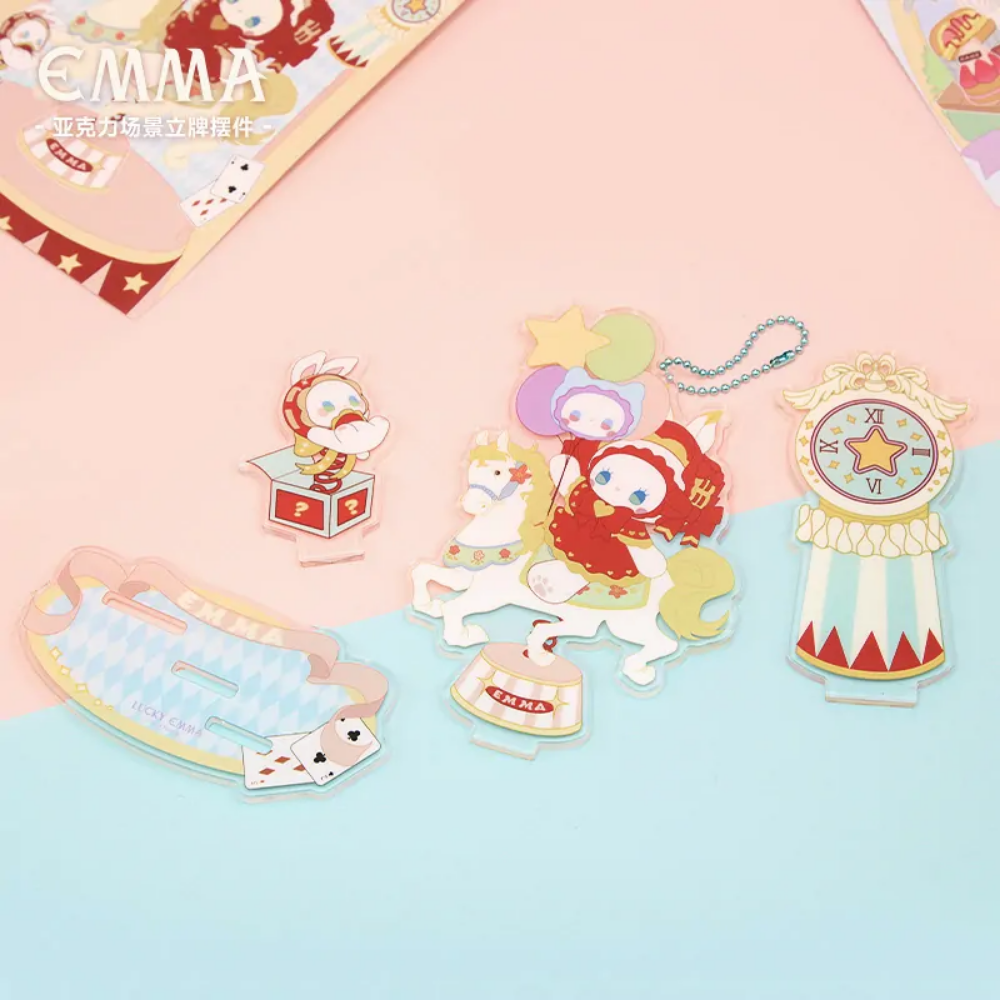 MJ Studio: Emma Acrylic Desktop Scene Ornament - Circus