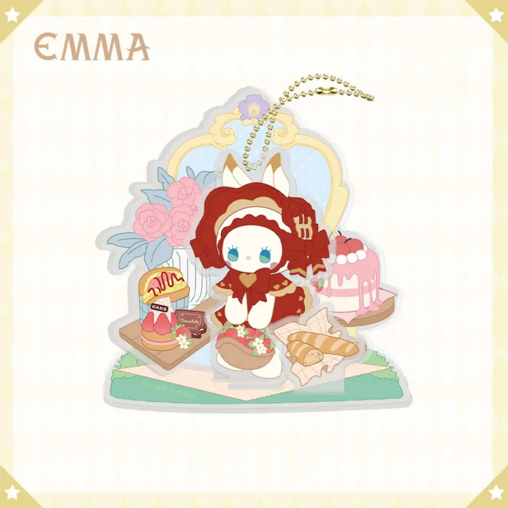 MJ Studio: Emma Acrylic Desktop Scene Ornament - Tea Party