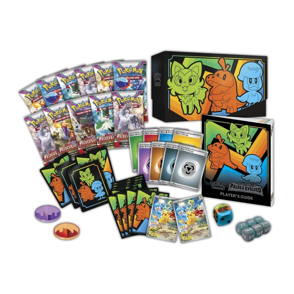 Pokemon Trading Card Game: Scarlet & Violet - Paldea Evolved Elite Trainer Box