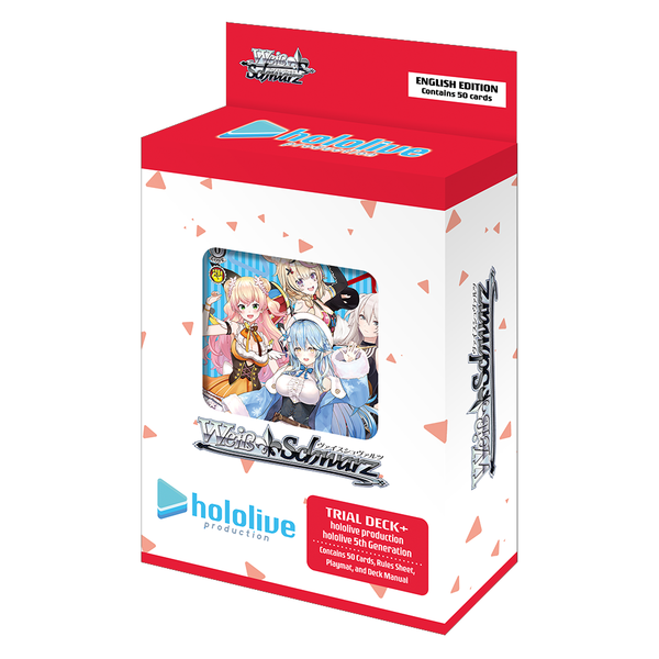 Weiss Schwarz: hololive production 5th Generation Trial Deck+