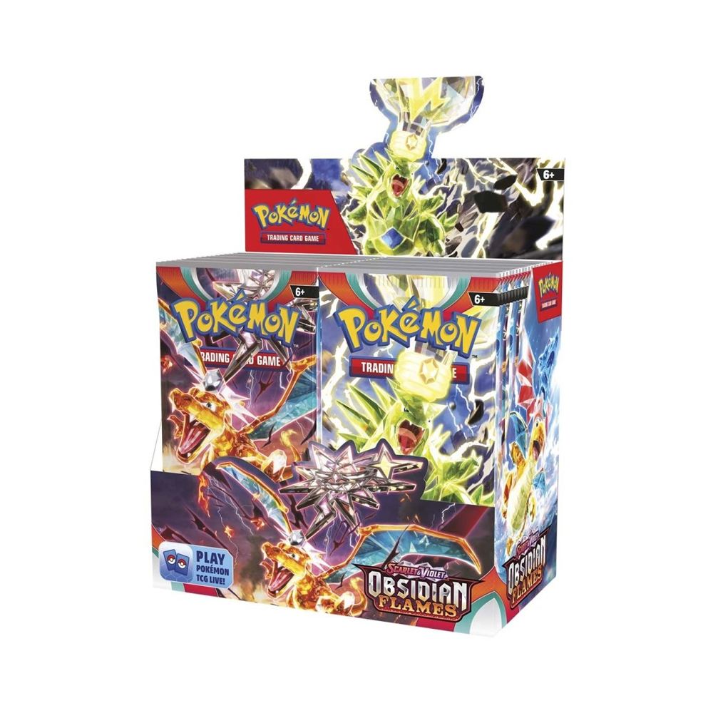 Pokemon Trading Card Game: Scarlet & Violet - Obsidian Flames Booster Display Box (36 Packs)