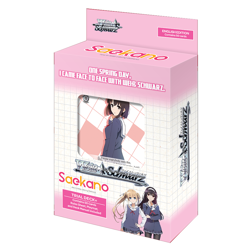 Weiss Schwarz: Saekano: How to Raise a Boring Girlfriend Trial Deck+