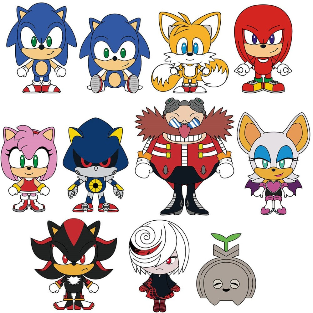 Monogram: Sonic the Hegehog Series 1 - 3D Foam Bag Clip Blind Bag