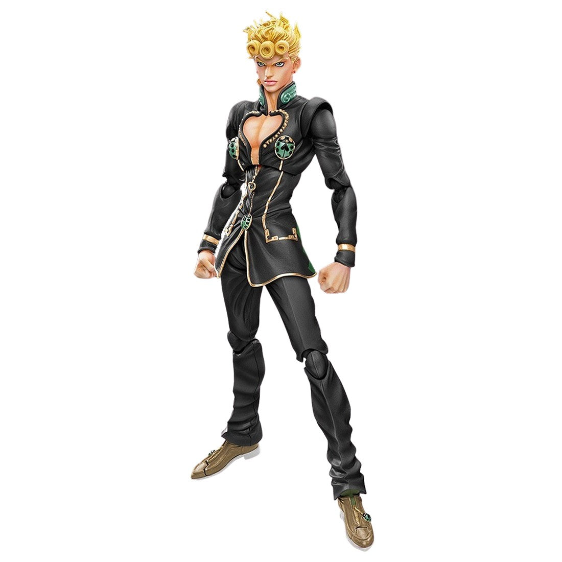 MediCos: JoJo's Bizarre Adventure - Chozokado [Giorno Giovanna Ver.BLACK] Super Action Statue
