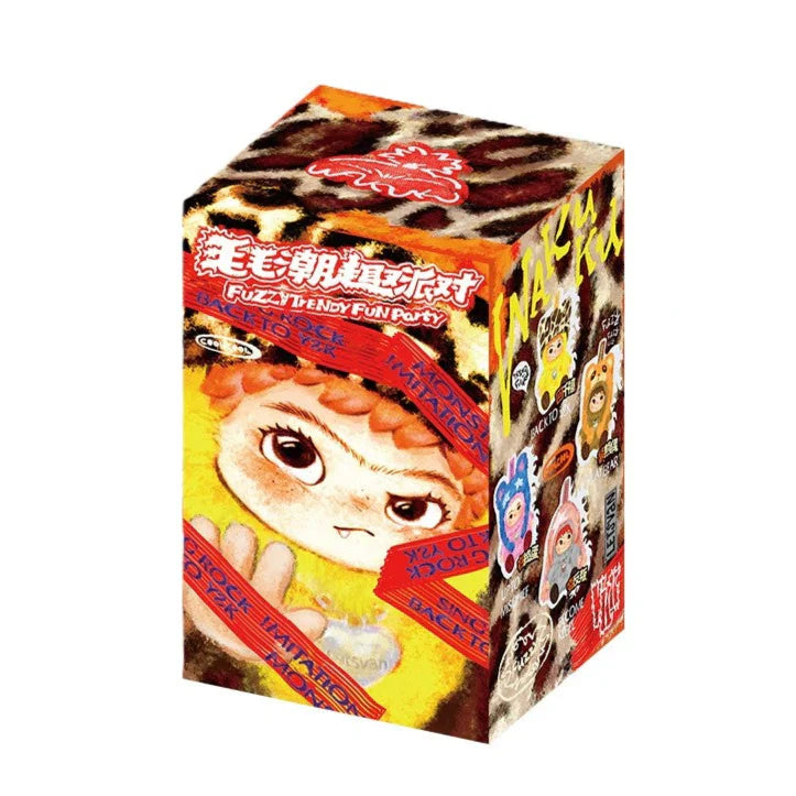 HereToy: Wakuku Fuzzy Trendy Fun Party Series - 1 Blind Box