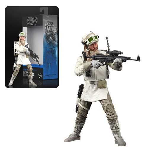 Star Wars: The Black Series - Rebel Trooper (Hoth) (The Empire Strike Back) 6-Inch Action Figure