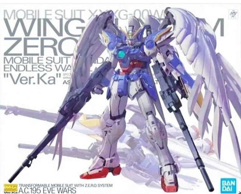 Bandai Spirit: Gundam Wing Endless Waltz - MG 1/100 Wing Gundam Zero EW (Ver.Ka) Model Kit