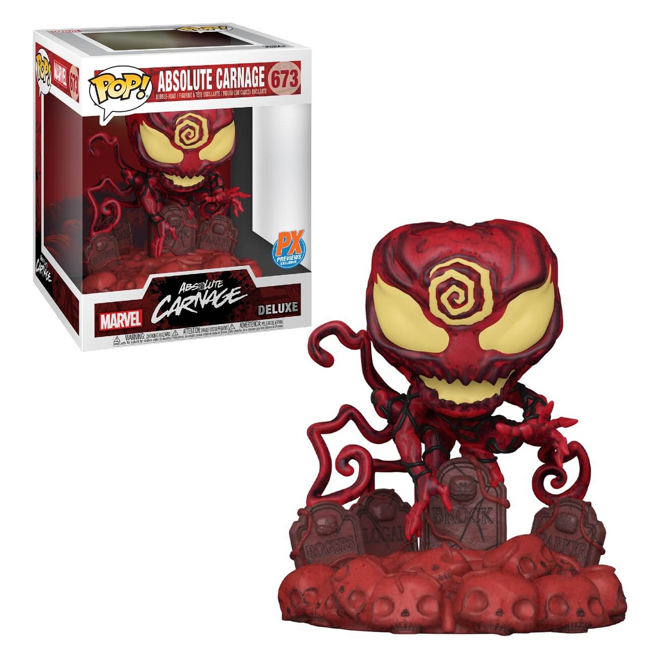 DEC198585 Funko POP! Marvel - Absolute Carnage Deluxe Vinyl Figure #673 Previews Exclusive (PX) [READ DESCRIPTION]