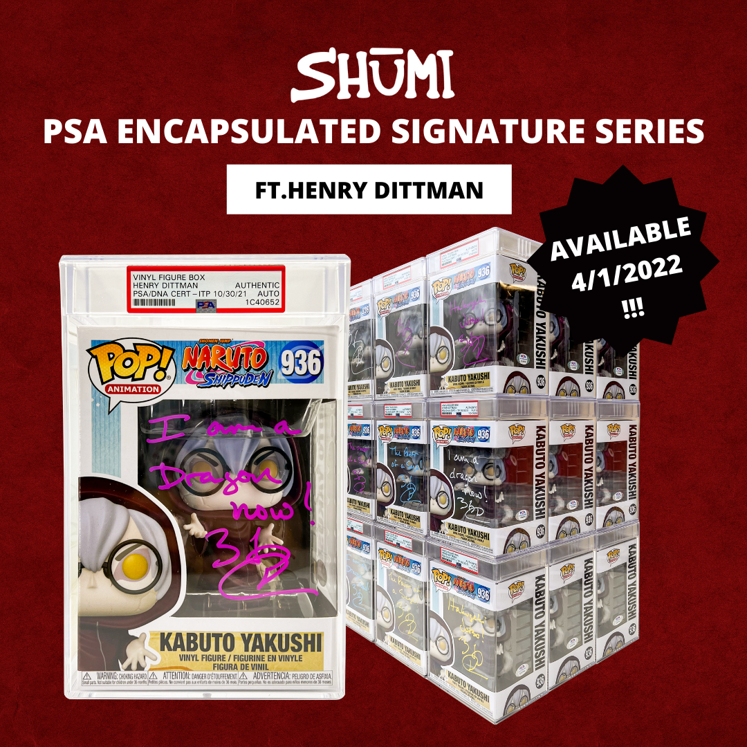 Shumi x PSA Encapsulated Signature Series - Kabuto (Henry Dittman)[READ DESCRIPTION]