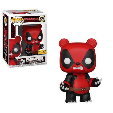 FU14058 Funko POP! Deadpool - Pandapool Vinyl Figure #328 Hot Topic Exclusive (NOT 100% MINT)