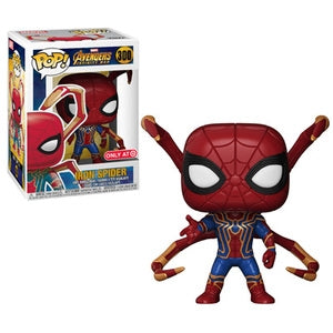 FU27296 Funko POP! Avengers: Infinity War - Iron Spider with Spider Legs Vinyl Figure #300 Target Exclusive [READ DESCRIPTION]