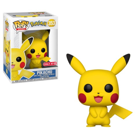 FU31528 Funko POP! Pokemon - Pikachu Vinyl Figure #353 Target Exclusive (NOT 100% MINT)