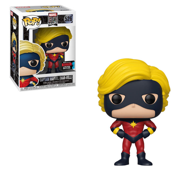 FU43362 Funko POP! Marvel 80th - First Appearance Captain Marvel (Mar-Vell) Vinyl Figure #526 Fall Convention Exclusive [READ DESCRIPTION]