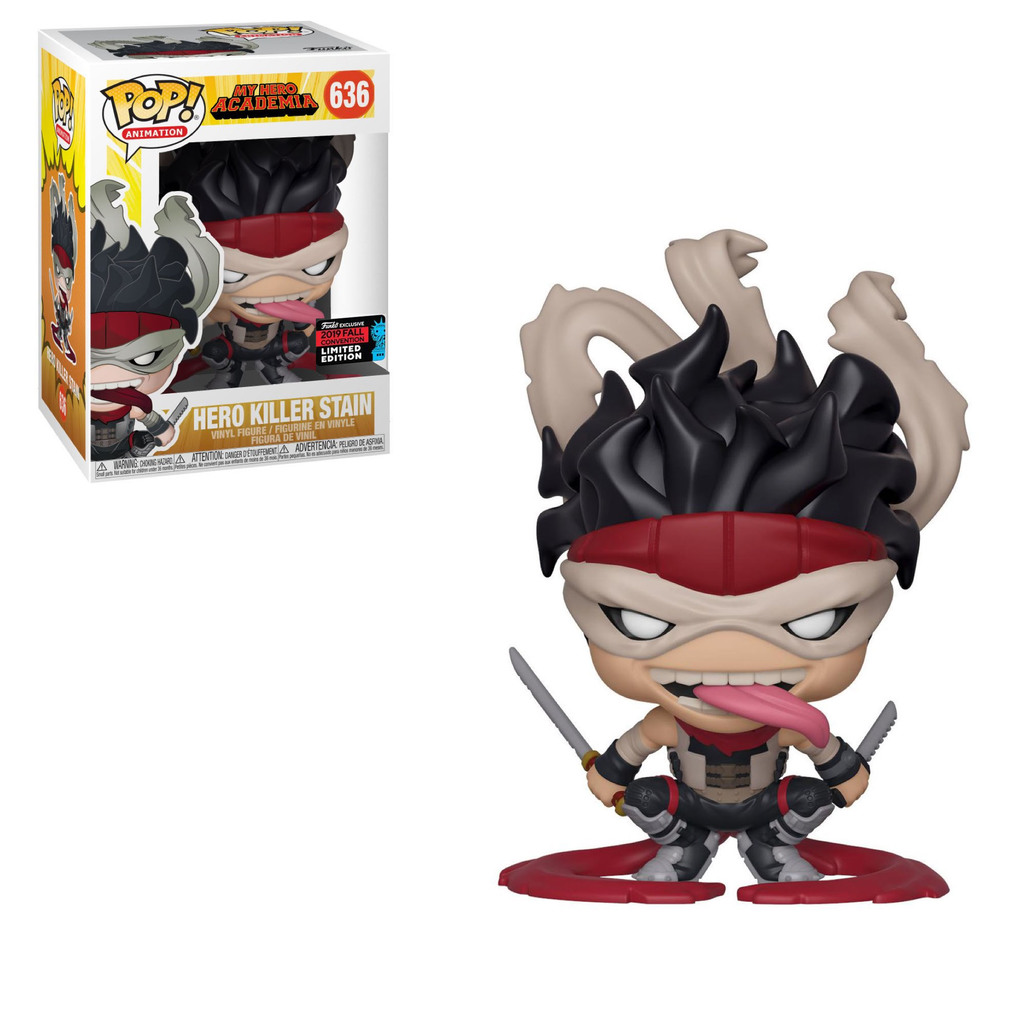 FU43428 Funko POP! My Hero Academia - Hero Killer Stain Vinyl Figure #636 Fall Convention Exclusive [READ DESCRIPTION]