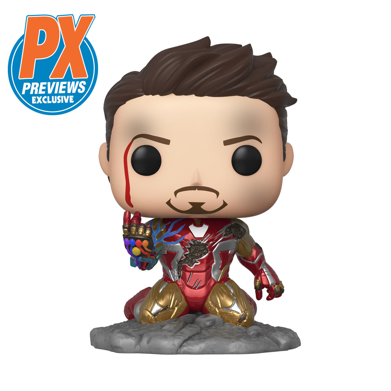 SEP198703 Funko POP! Avengers: Endgame - I Am Iron Man Glow-In-The-Dark Vinyl Figure Previews Exclusive (PX) [READ DESCRIPTION]