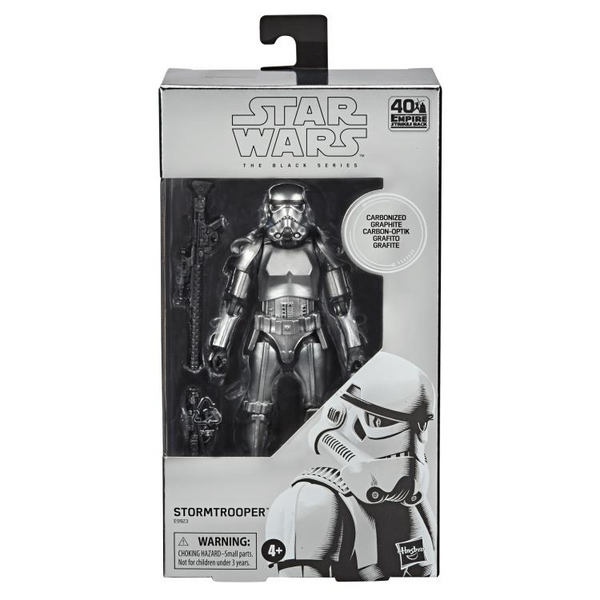 Star Wars: The Black Series - Carbonized Stormtrooper 6-Inch Action Figure