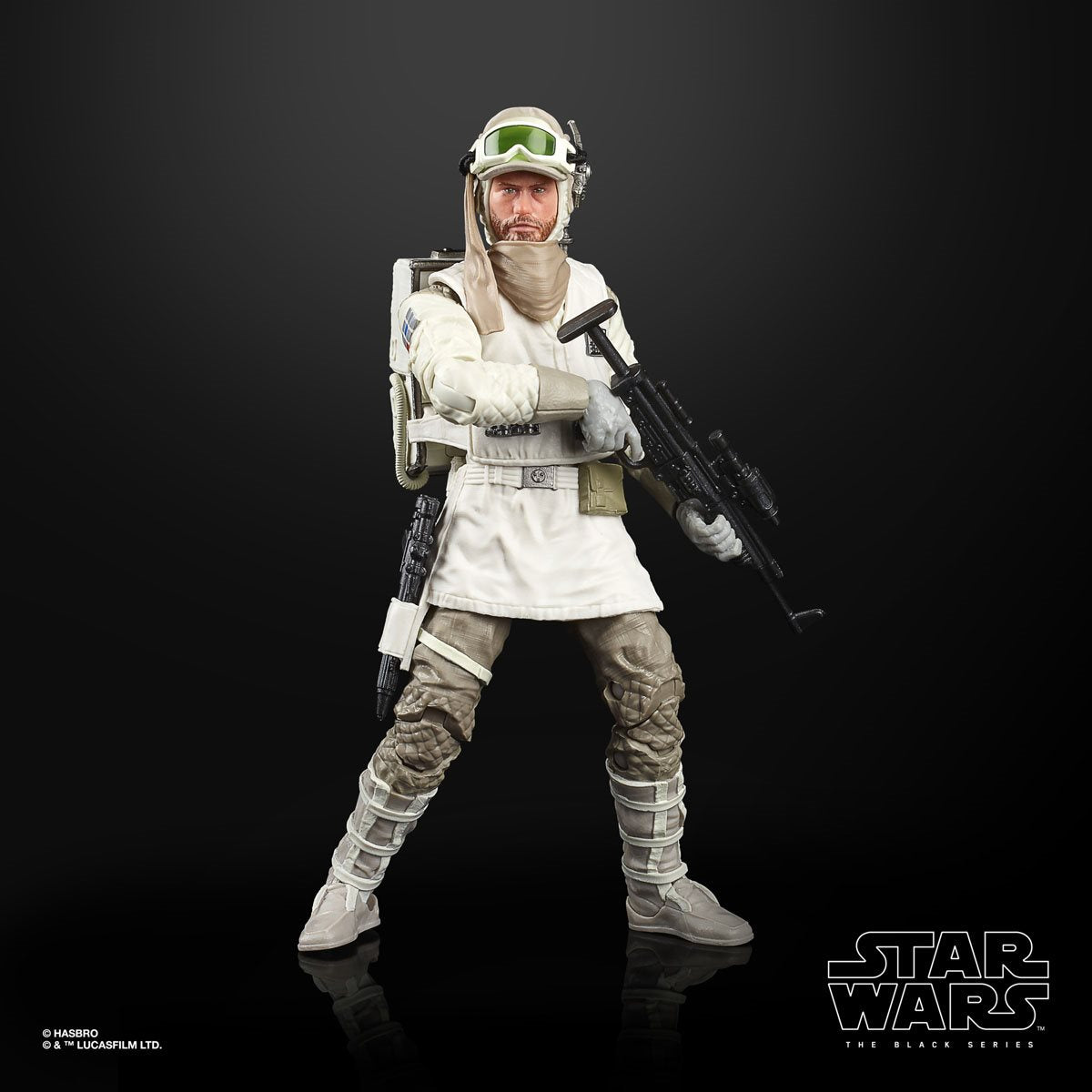 Star Wars: The Black Series - Rebel Trooper (Hoth) (The Empire Strike Back) 6-Inch Action Figure