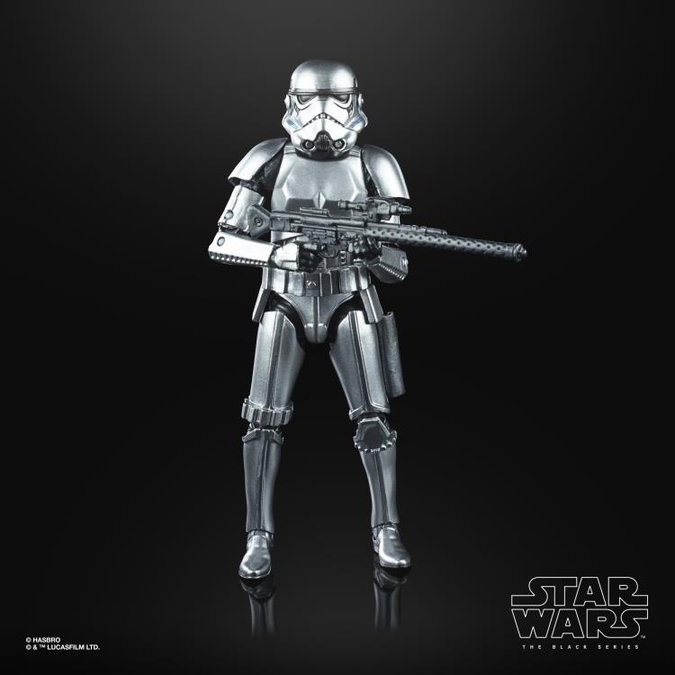 Star Wars: The Black Series - Carbonized Stormtrooper 6-Inch Action Figure
