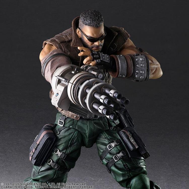 SQUARE ENIX: FINAL FANTASY® VII REMAKE PLAY ARTS -KAI- ™ - Barret Wallace (Version 2) Action Figure