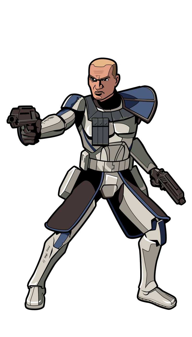 FiGPiN: Star Wars - Captain Rex [No Helmet]