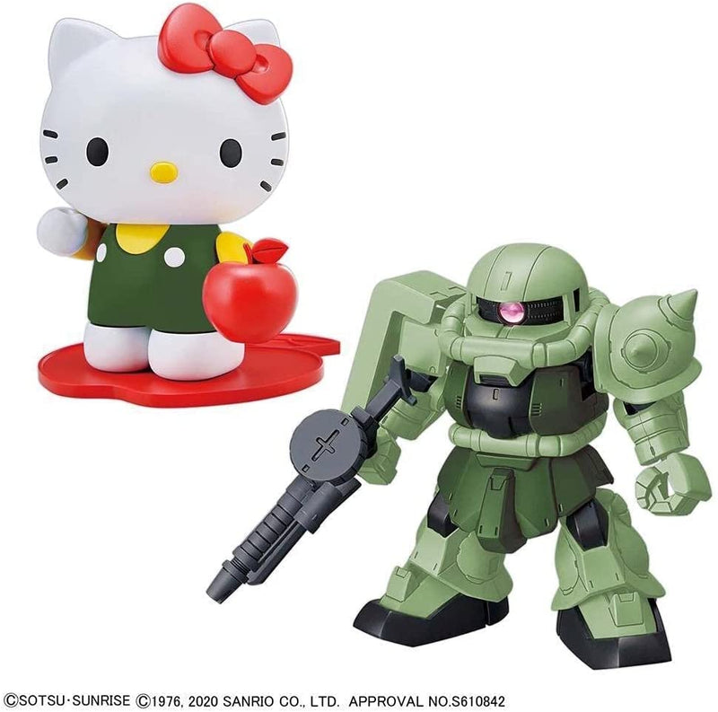 Bandai Hobby: Hello Kitty X SD Gundam Cross Silhouette - Hello Kitty Zaku II Model Kit