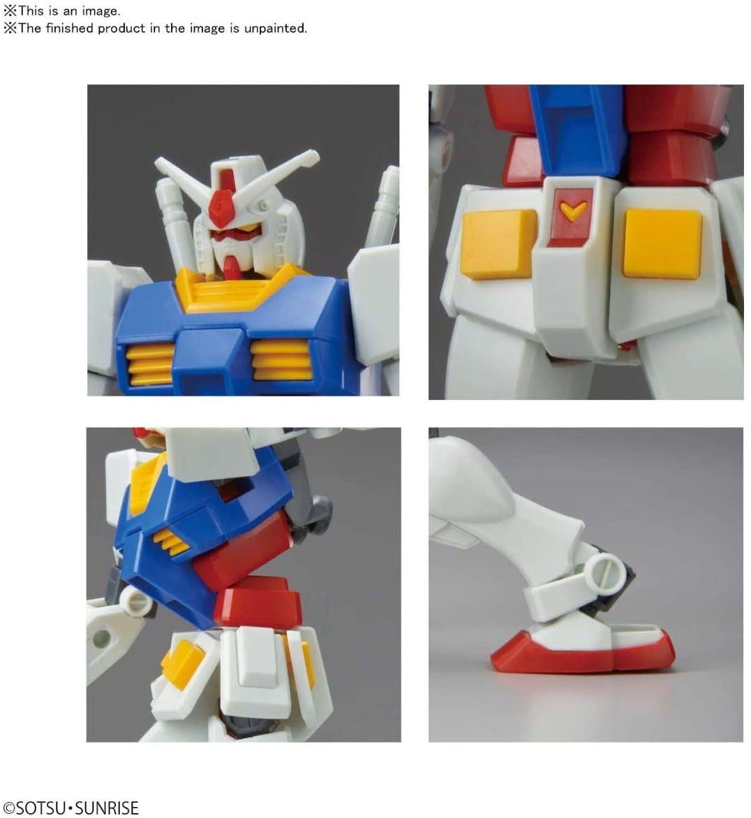 Bandai Spirits: Mobile Suit Gundam - RX-78-2 Gundam Entry Grade Model Kit