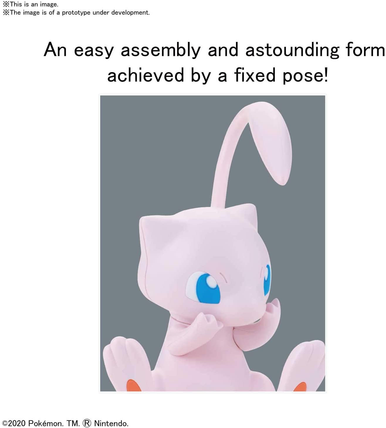 Bandai Spirits: Pokemon - 02 Mew Model Kit Quick!!