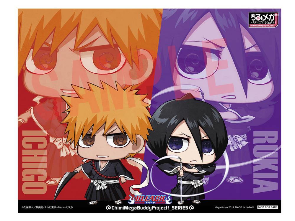 Chimi-Mega Buddy Series: Bleach - Ichigo and Rukia Set