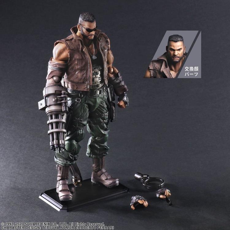 SQUARE ENIX: FINAL FANTASY® VII REMAKE PLAY ARTS -KAI- ™ - Barret Wallace (Version 2) Action Figure